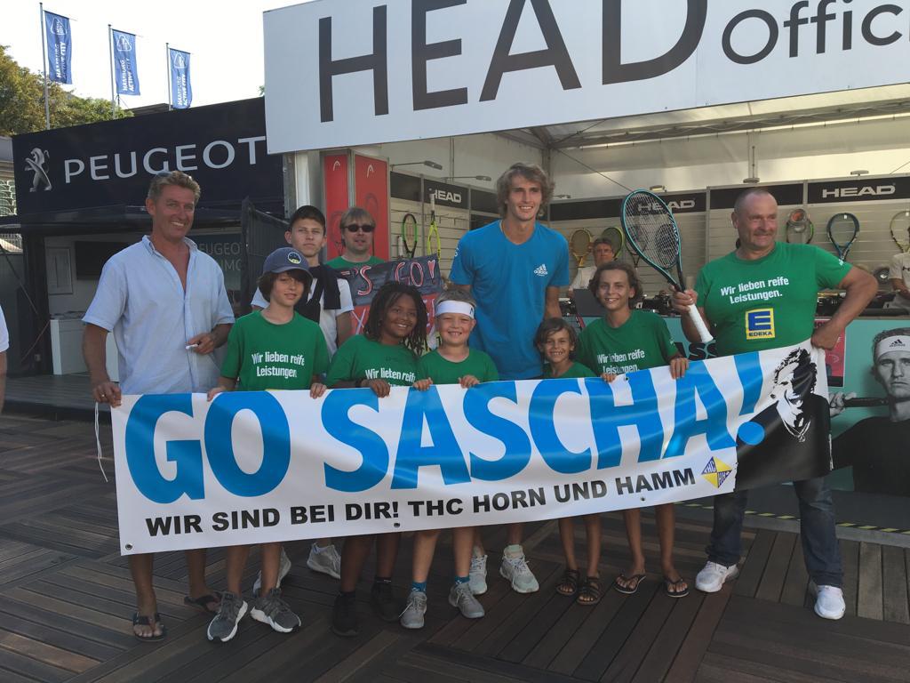 Horn-Hamm Kids unterstützen Sascha Zverev am Rothenbaum ...