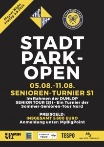 Stadtpark Open Plakat 2024 Sponsor